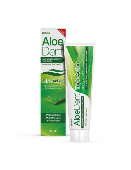 Dentifrico Triple Accion Aloe y Q10 100ml Aloe Dent Dentifrico Triple Accion Aloe y Q10 100ml Aloe Dent
